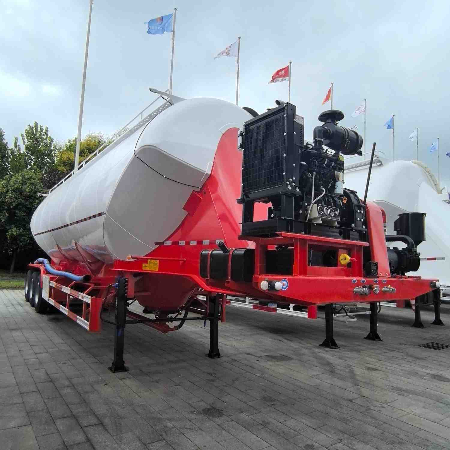 Vertical cement tank semi-trailer - Image 6