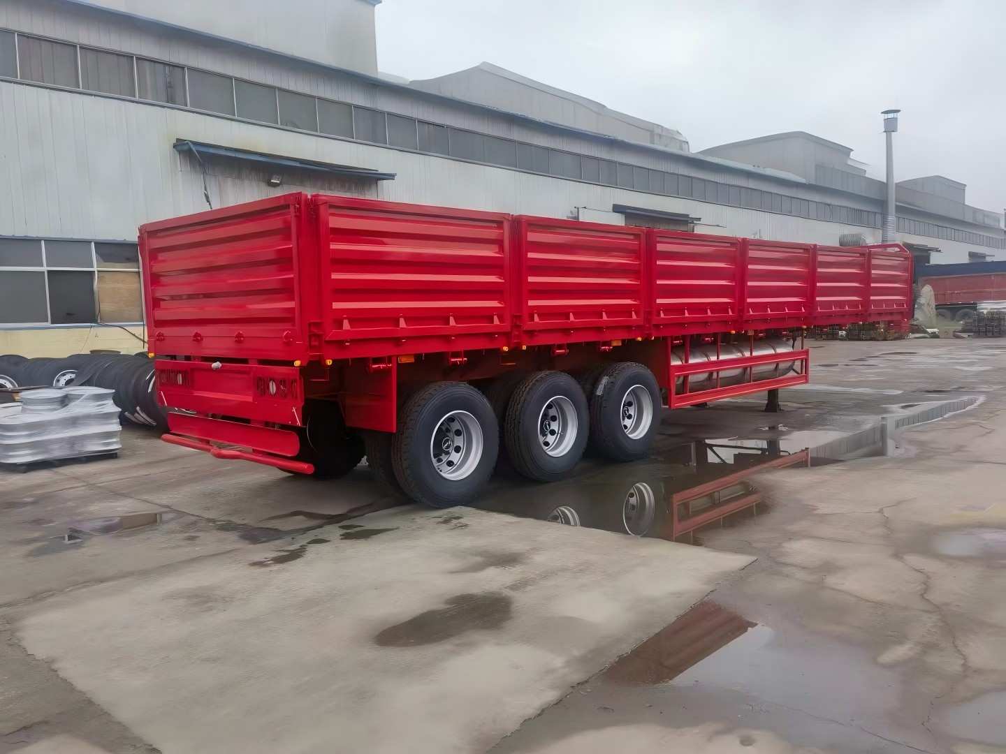 3 axle Framed Panel van semi-trailer - Image 6