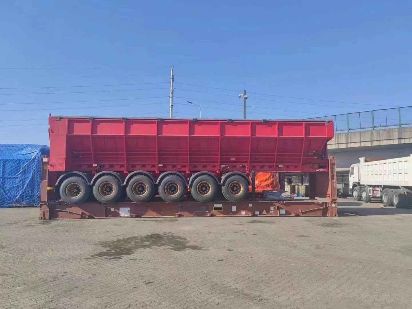 6-axile Bulk grain transport semi-trailer - Image 3