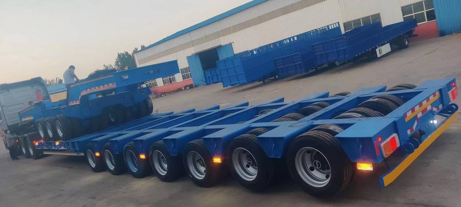 Hydraulic module low flatbed semi-trailer - Image 3