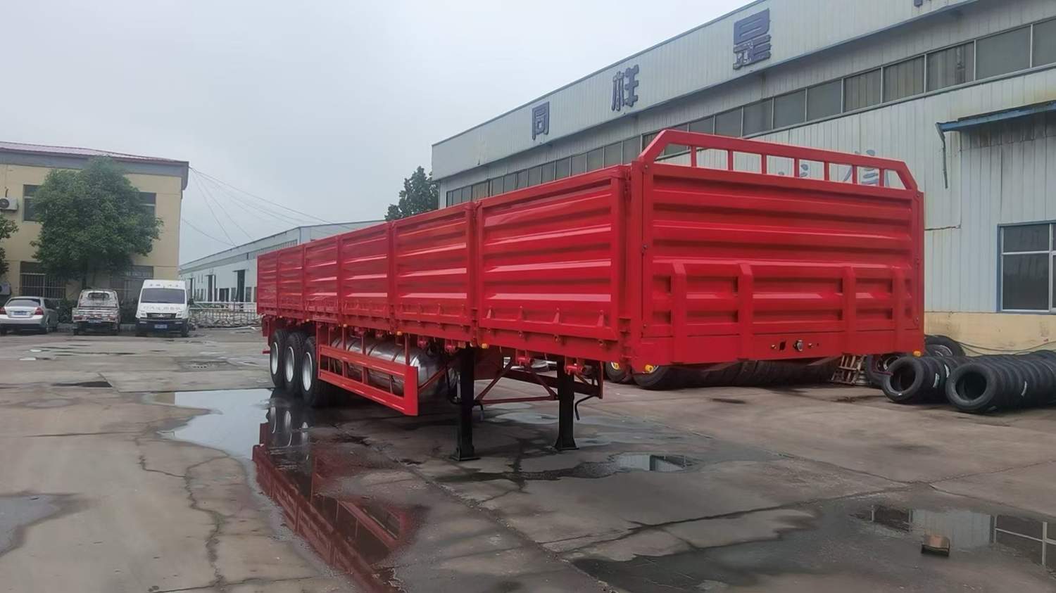 3 axle Framed Panel van semi-trailer - Image 5