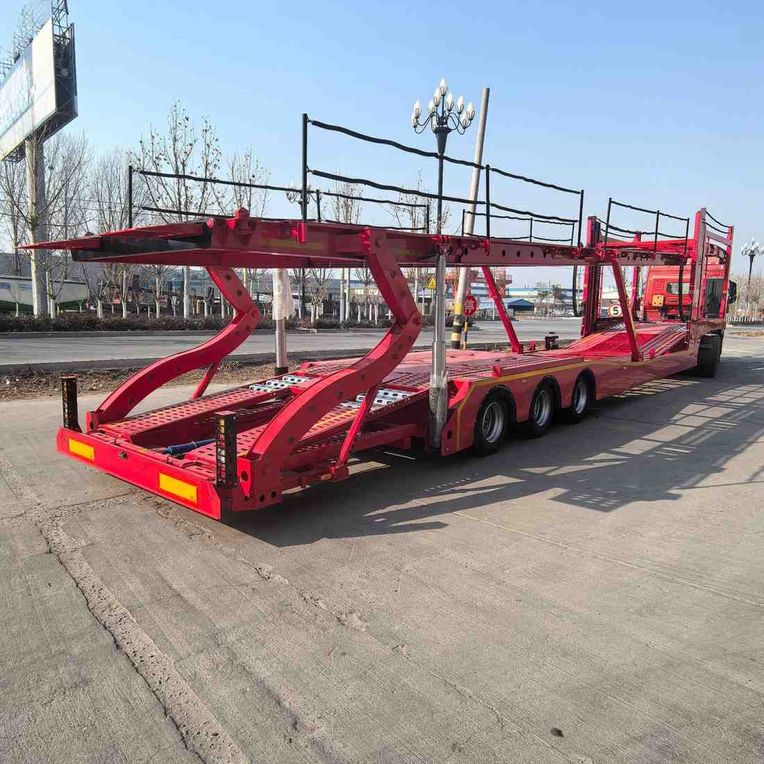 3-AXLE Sanqiao Multi-Purpose Sedan Carrier (40 feet) - Image 6