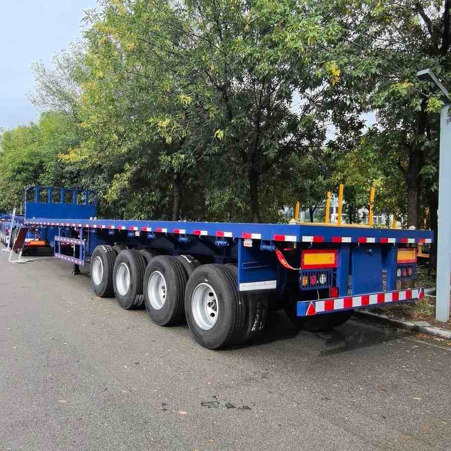 4-axle Flatbed semi-trailer - Image 4