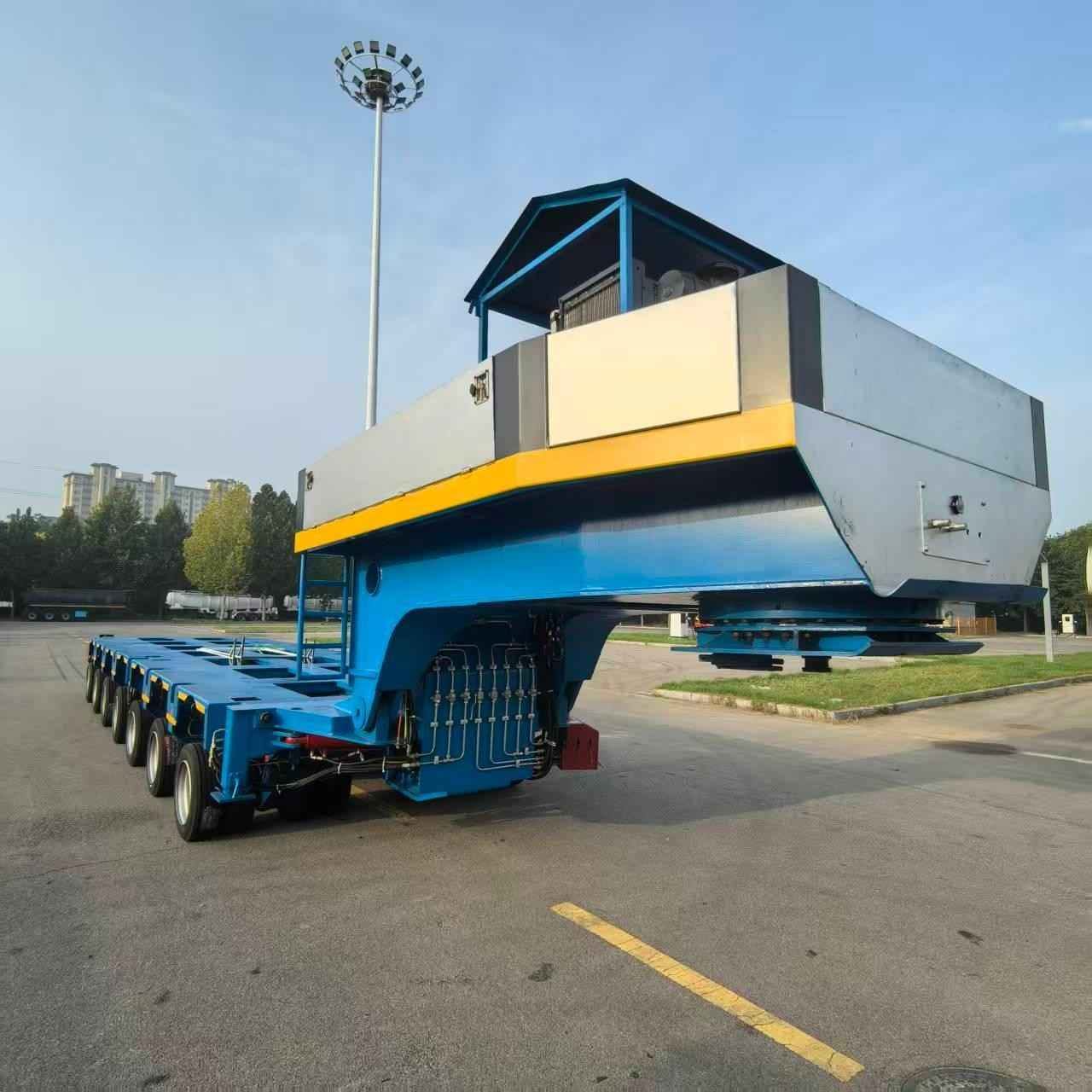 Hydraulic module low flatbed semi-trailer - Image 4