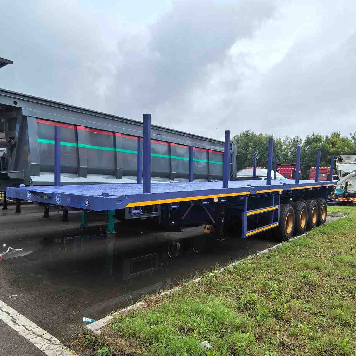 4-axle Flat Panel Semi-Trailer - Image 5