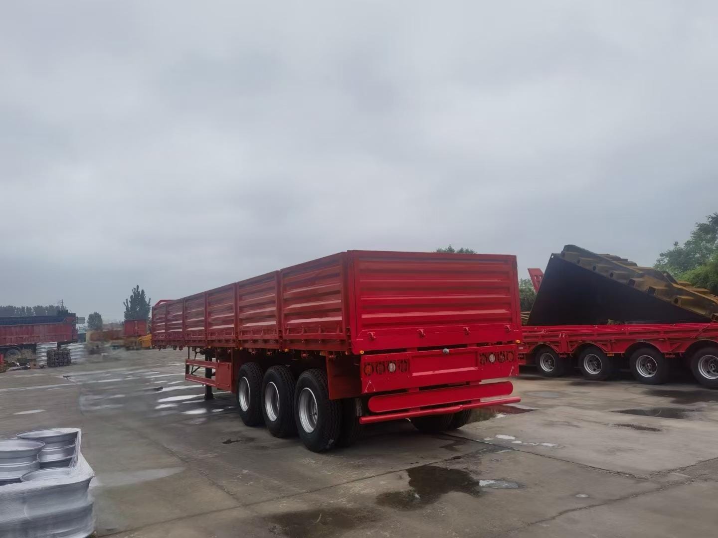 3 axle Framed Panel van semi-trailer - Image 7