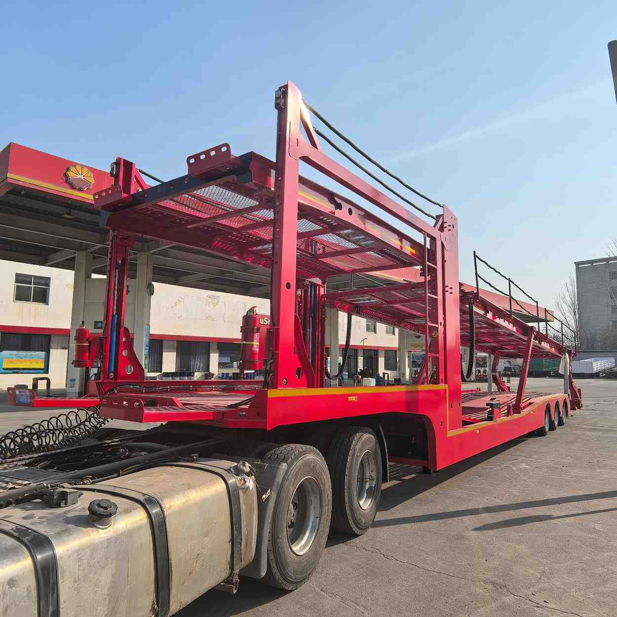 3-AXLE Sanqiao Multi-Purpose Sedan Carrier (40 feet) - Image 4