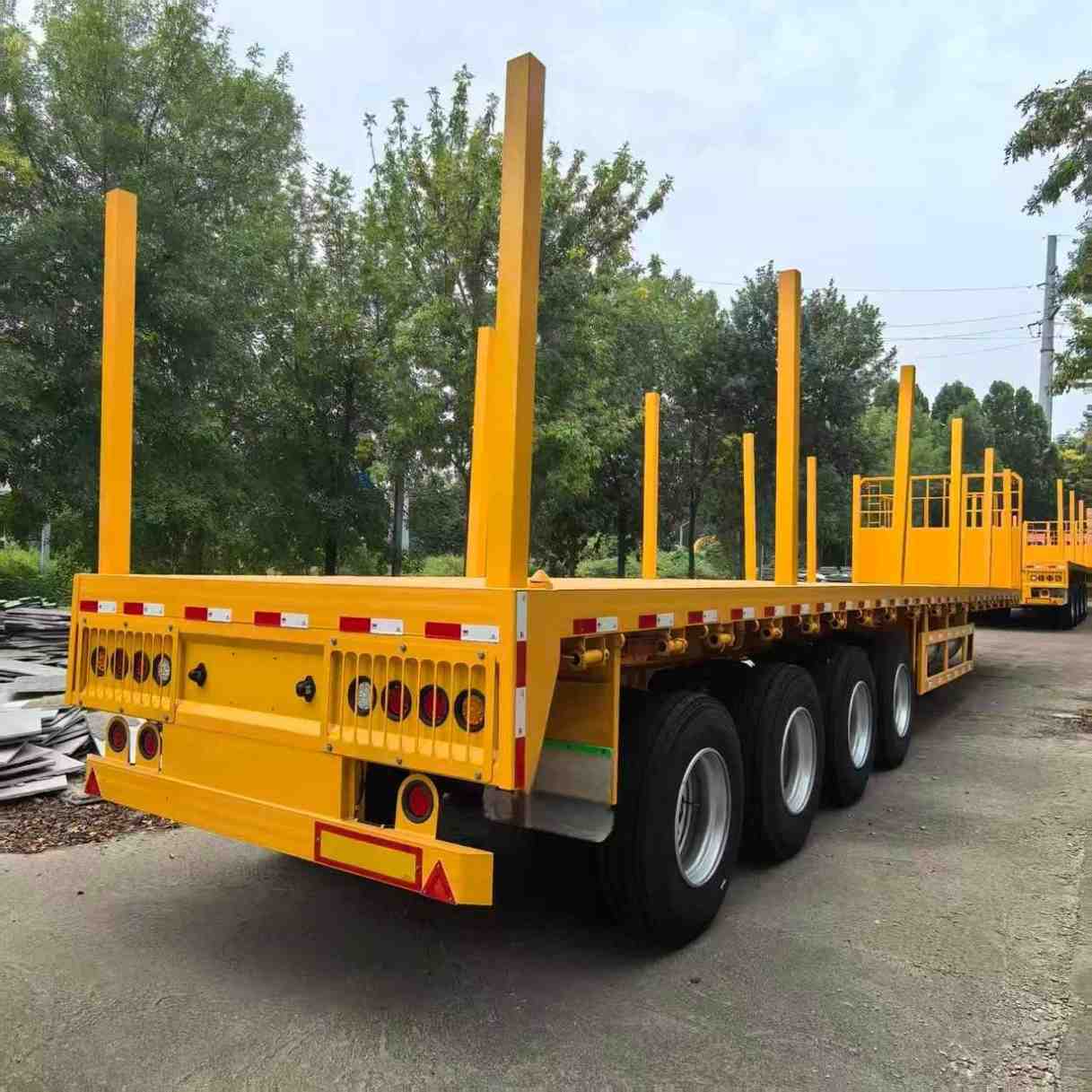 4-axle Flat Panel Semi-Trailer - Image 6