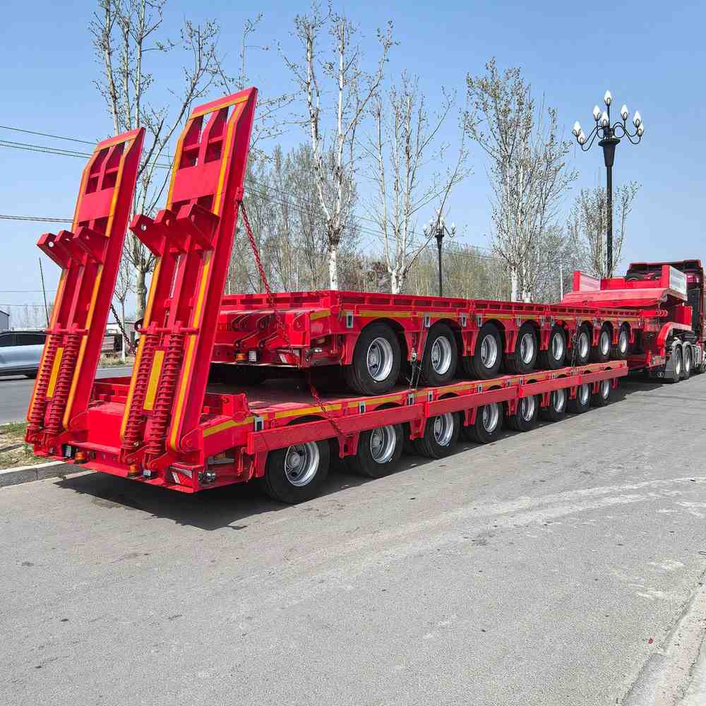 Low-profile multi-axle low flatbed semi-trailer - Image 6