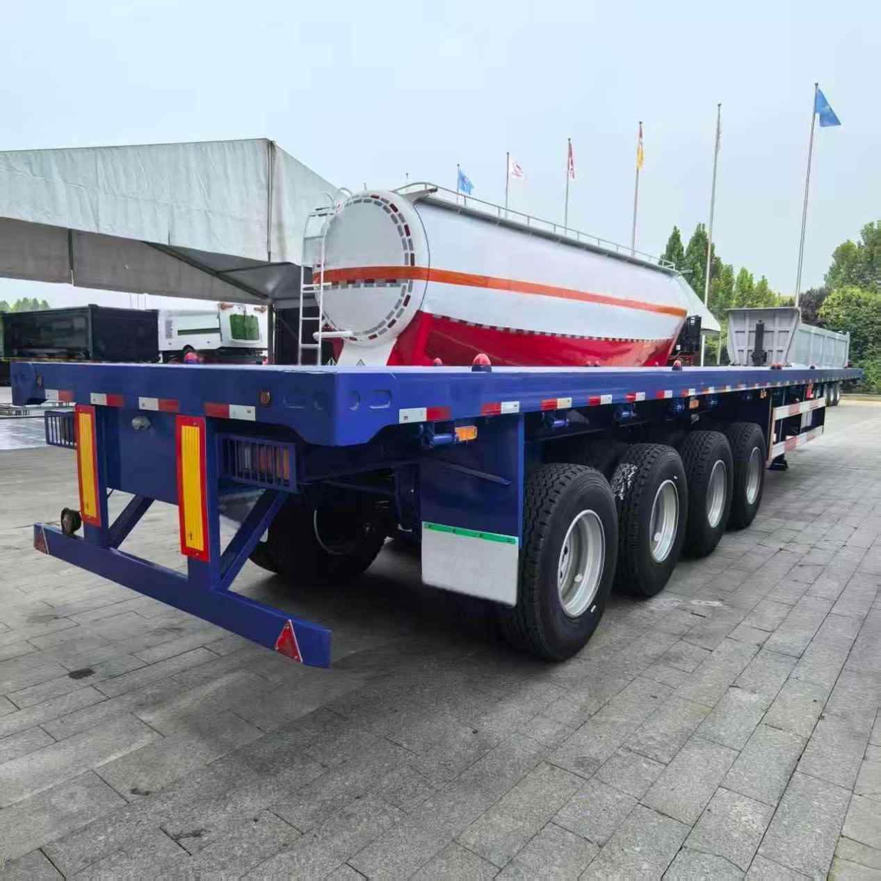 4-axle Flatbed semi-trailer - Image 7