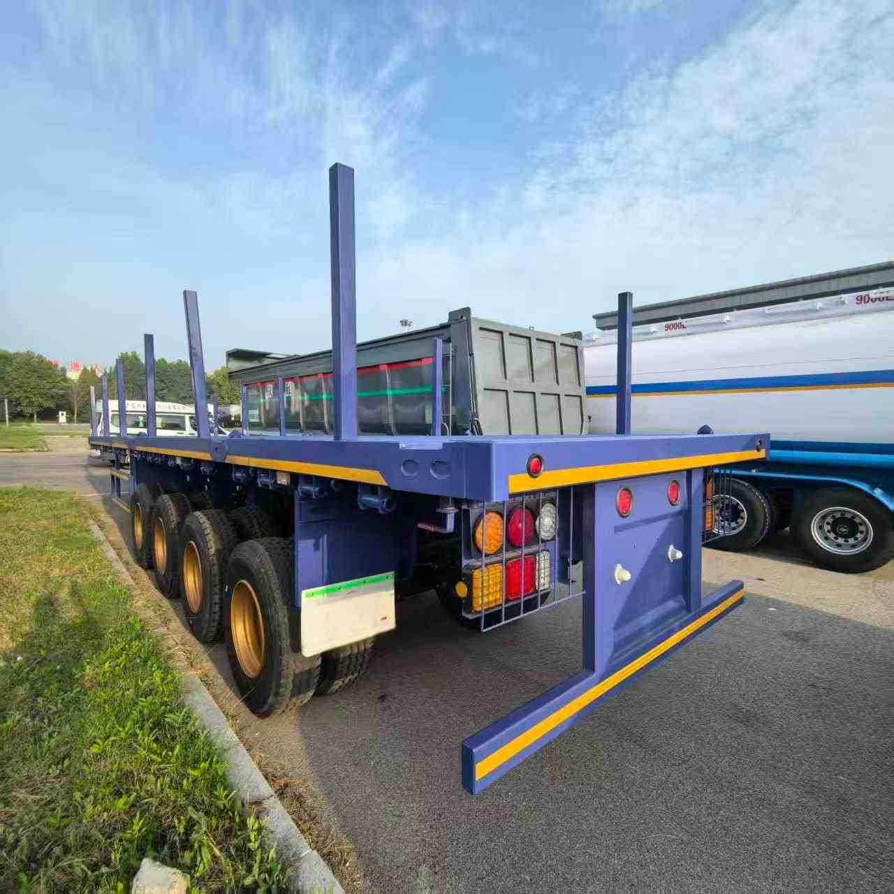4-axle Flat Panel Semi-Trailer - Image 7