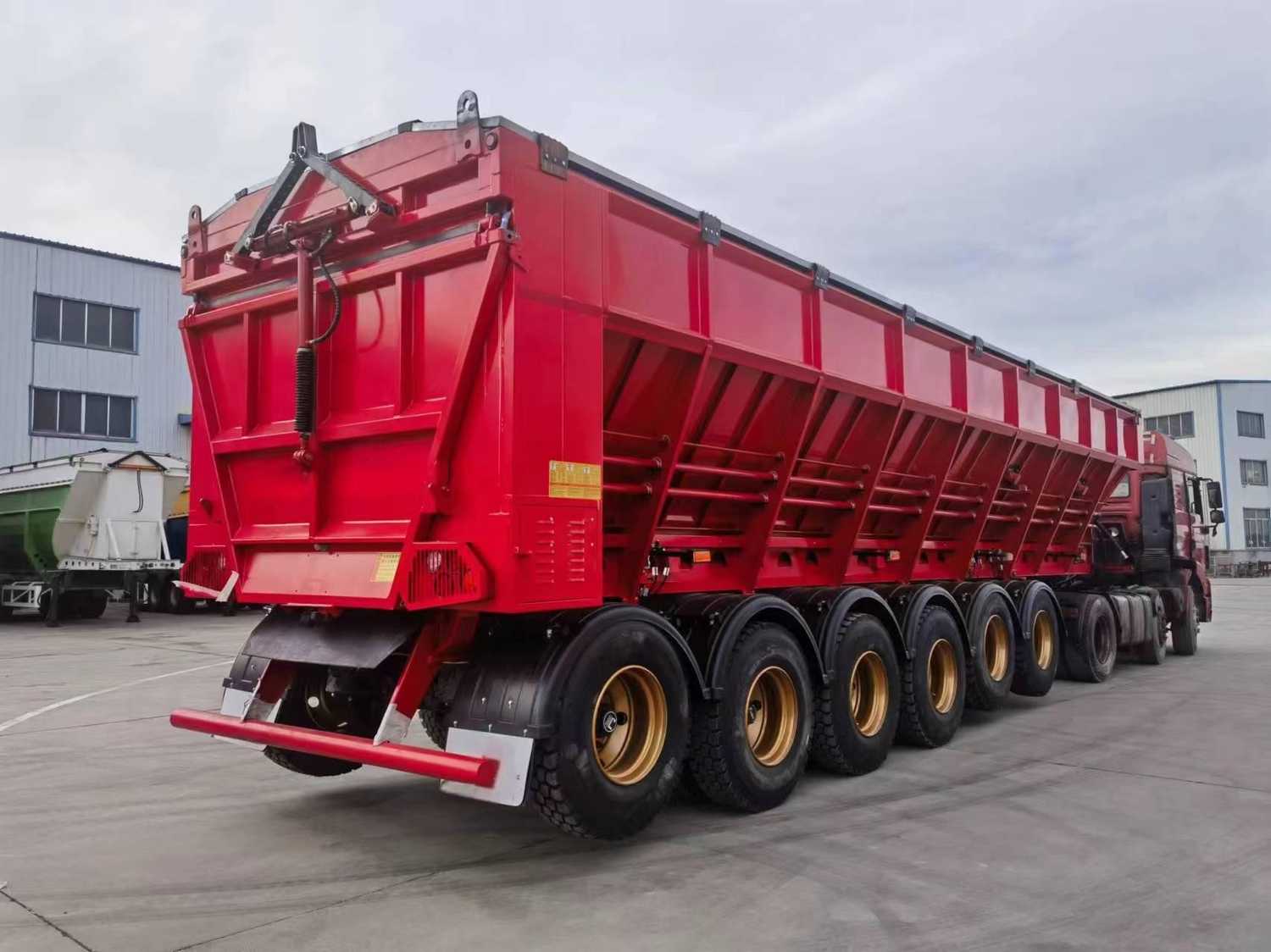 6-axile Bulk grain transport semi-trailer - Image 7