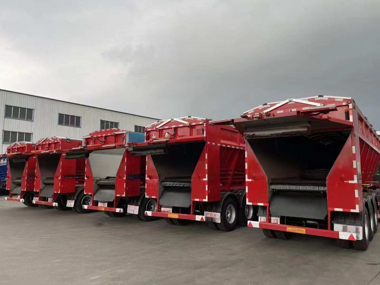 6-axile Bulk grain transport semi-trailer - Image 2