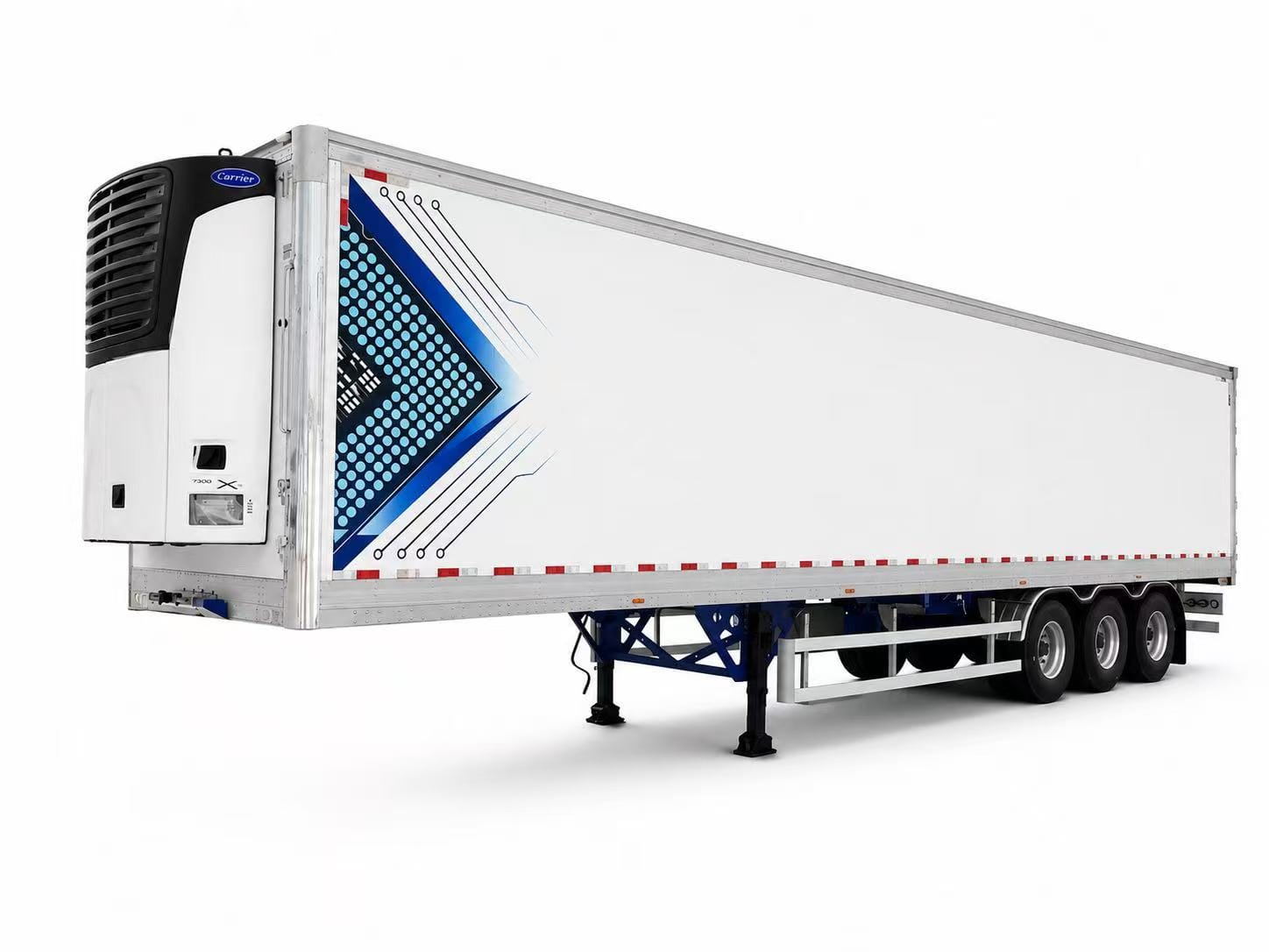 Refrigerated Semi-Trailer Vehicle